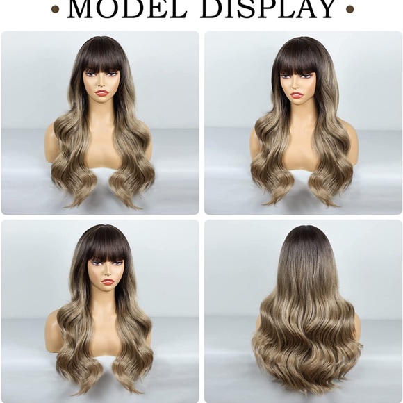 Dark Ashy Blonde Ombre wig - Picture 6 of 6